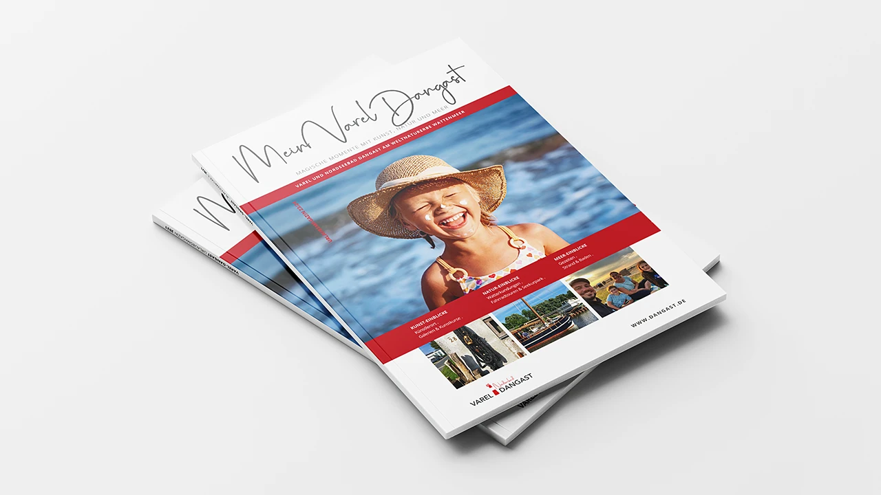 Titel des aktuellen Urlaubsmagazins von Varel Dangast