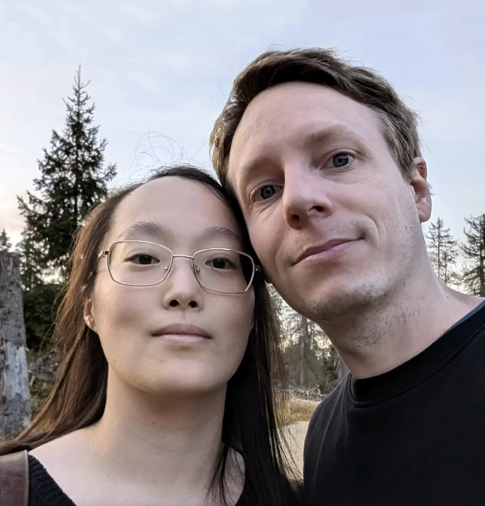 Portrait von Sven Hüser und Ning Cheng